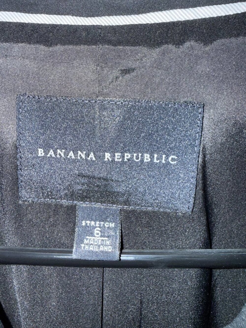 Banana Republic Stretch Blazer - Black - Picture 3 of 4